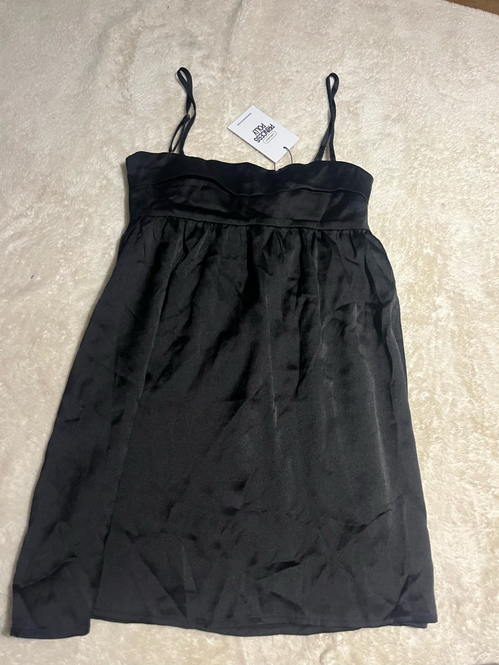princess polly Black mini dress